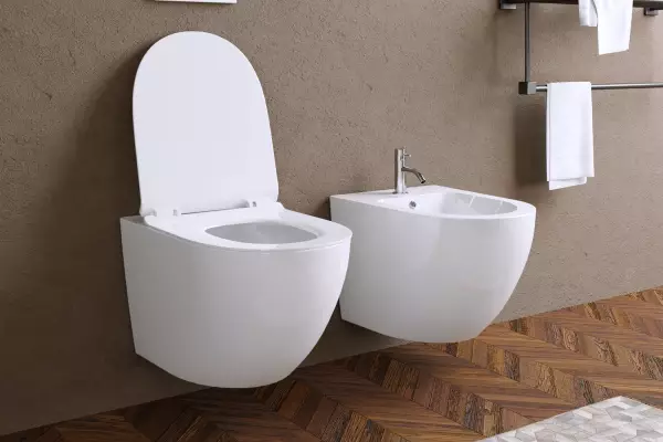 sanitari-ceramica-vaso-bidet-sospesi-sospeso-bianco-principale-sedile-aperto-parigi